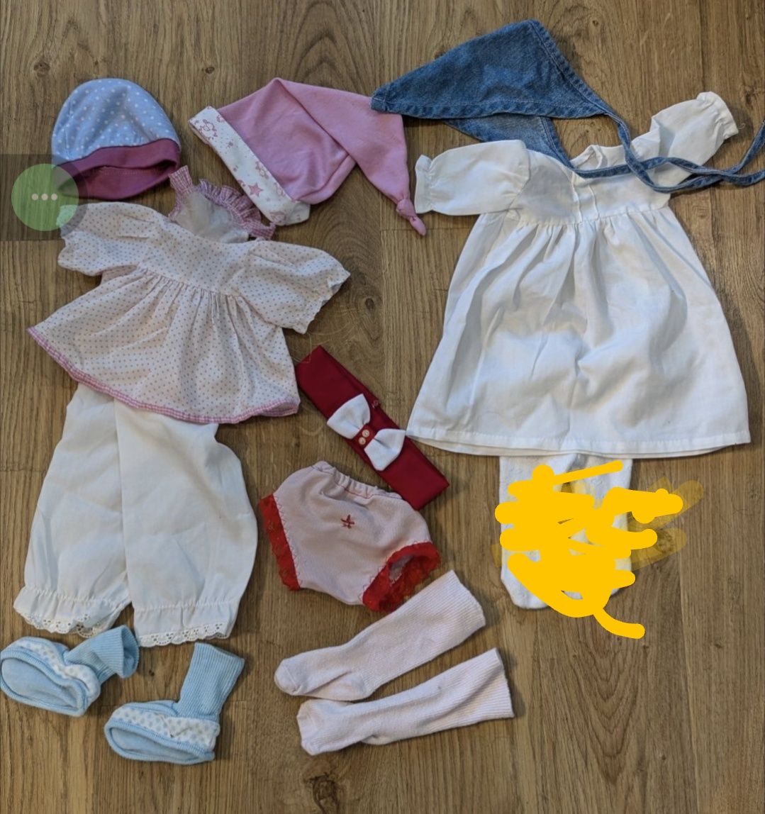 Ubrania ubranka dla lalki bobas Baby Annabelle zapf Creation