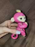 Обезьянка fingerlings baby monkey Finn мавпа мавпочка WowWee обезьяна