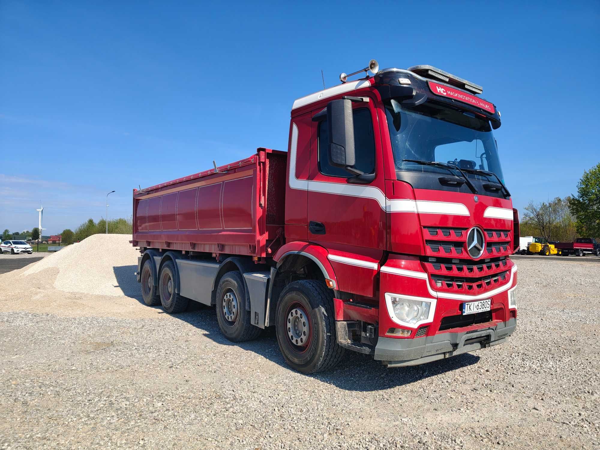 Usługi transportowe materiałów sypkich żwir-ziemia-gruz-piach MNIÓW