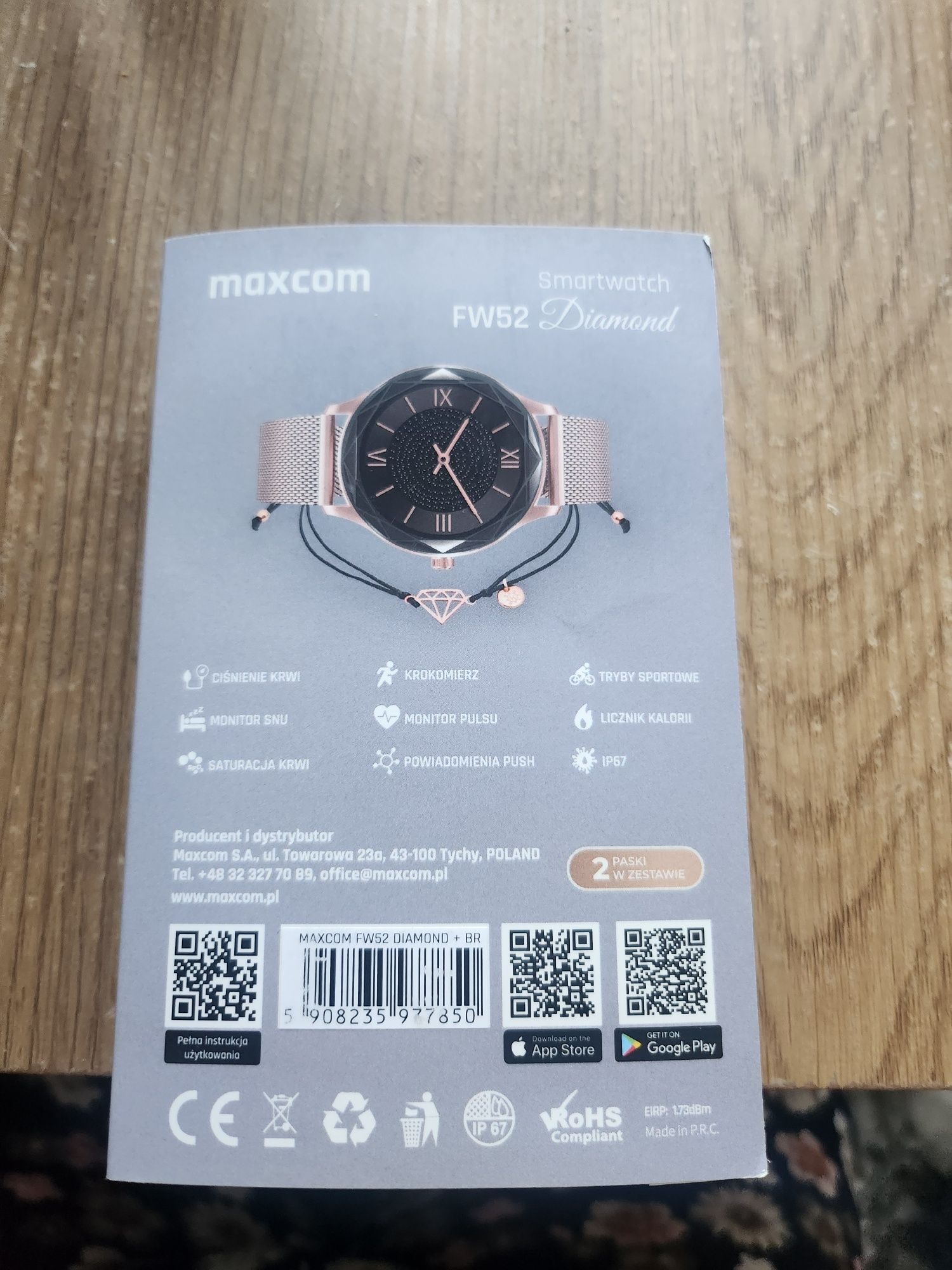 Smartwatch MAXCOM FW52 Diamond