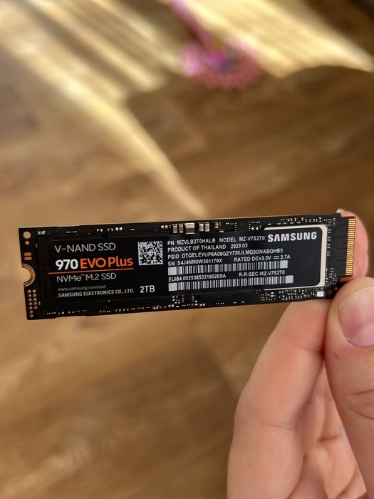 Ssd samsung 970 evo plus 2tb