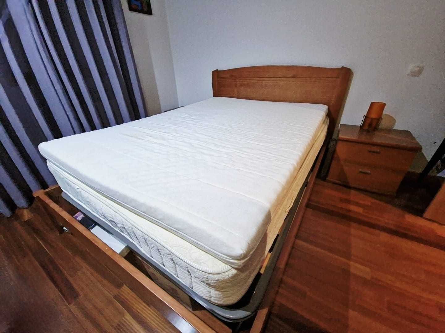 Mobília Quarto Casal c/ Colchão - Braga