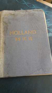 Livro antigo ""Holland as it is"