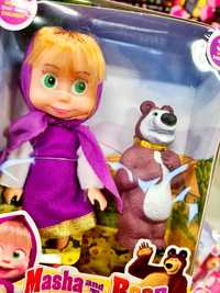 Nowy zestaw laleczka lalka Masza z Niedźwiedziem - zabawki