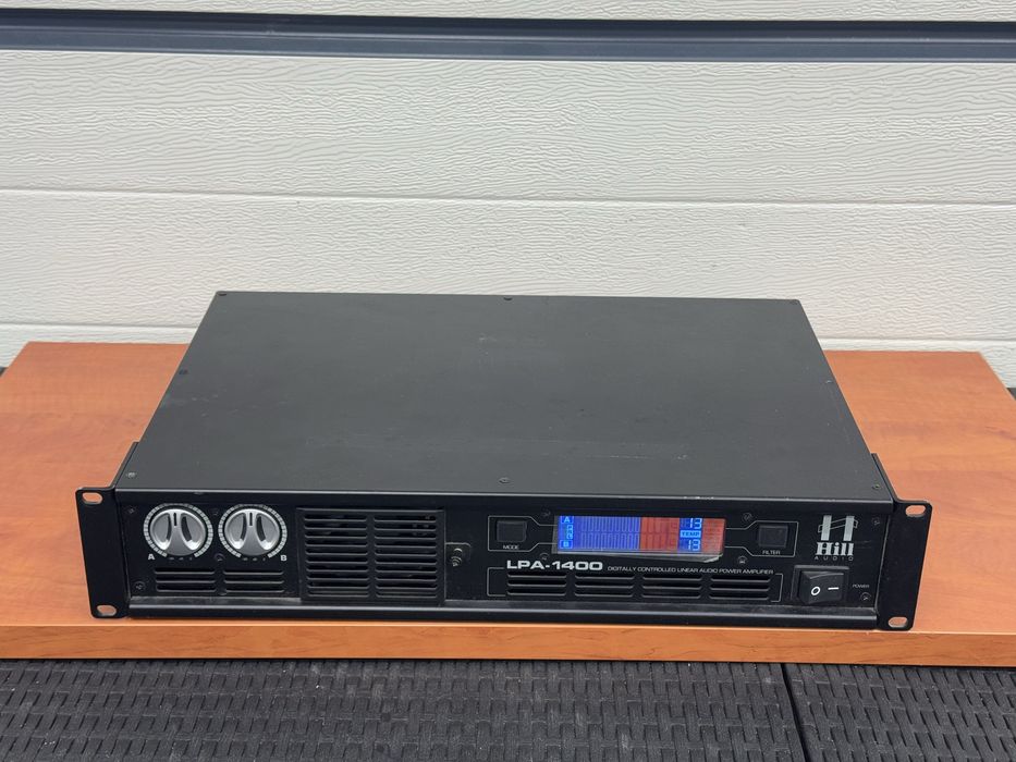 Estradowa końcówka mocy Hill Audio LPA1400 2x450w okazja najtaniej