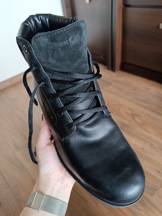 Buty Geox respira rhadalaf f 44. Trzewiki męskie