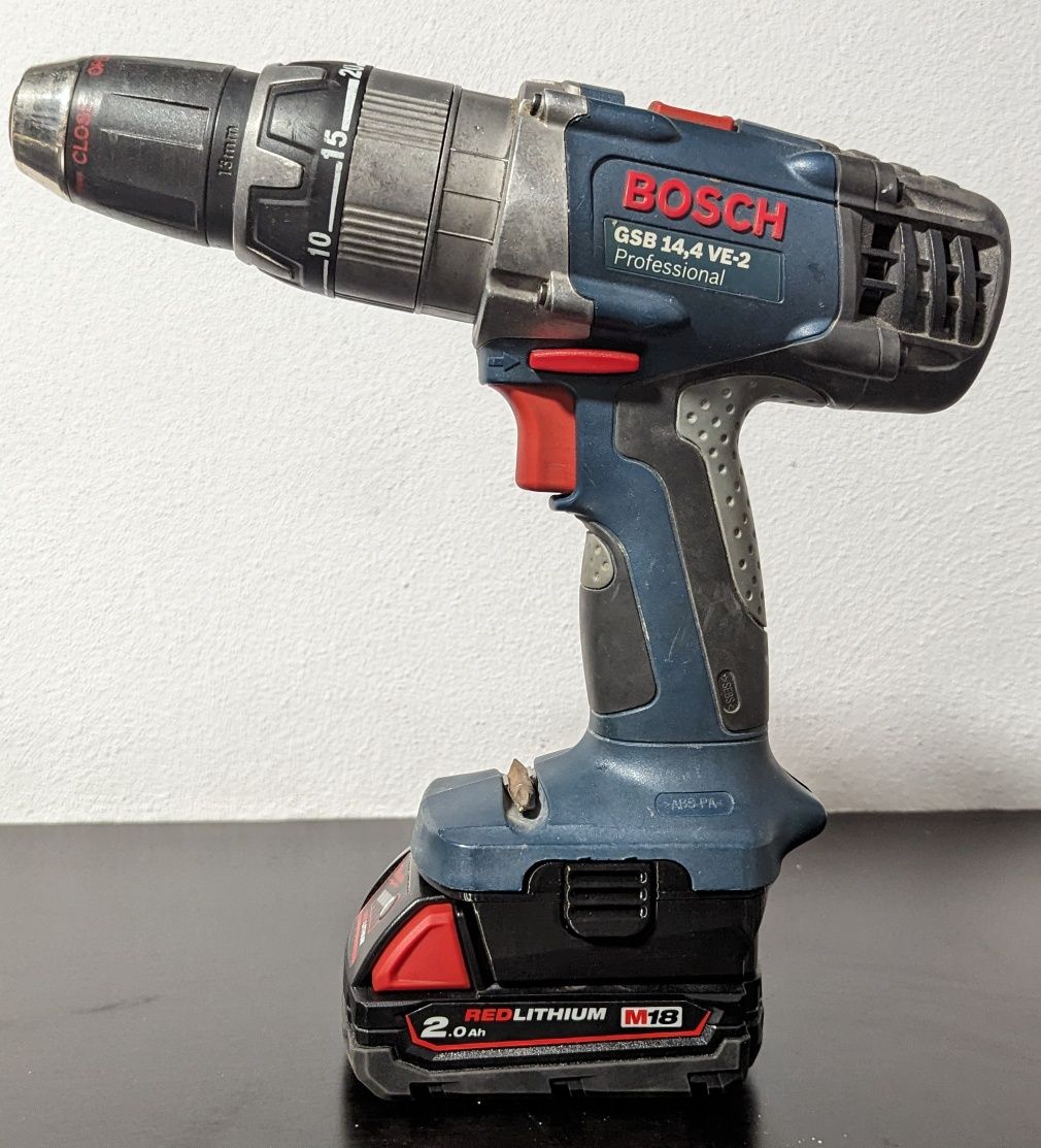 Adapter Bosch Old Professional NiCd na baterie Milwaukee M18.
