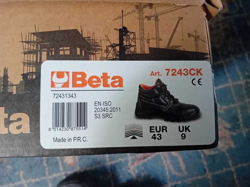 Buty robocze nowe beta r 43