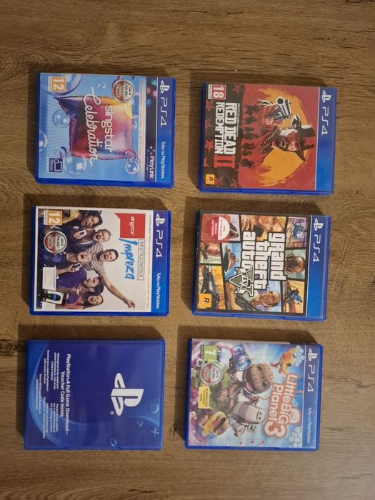 Ps4 slim + singstar i gry