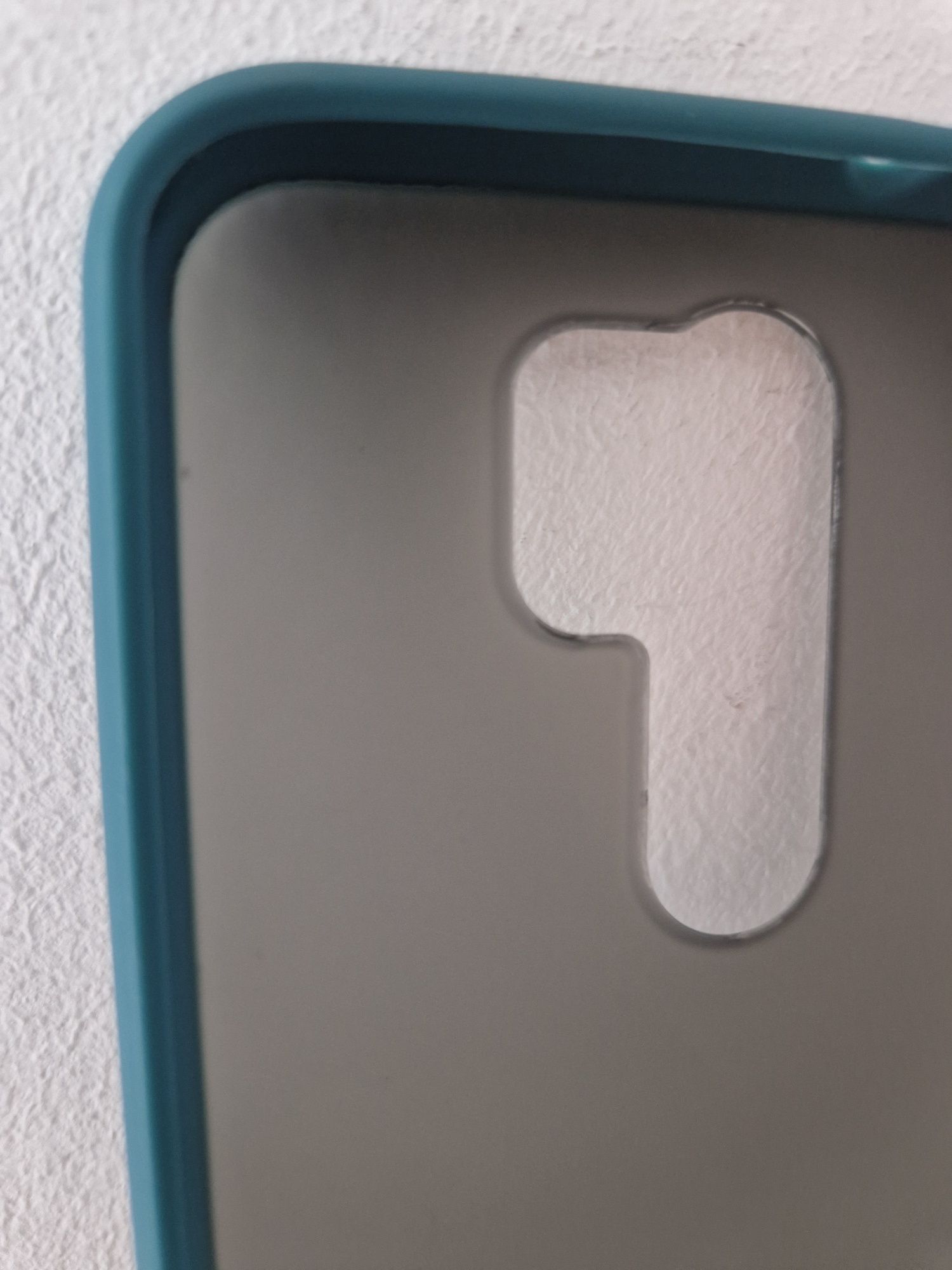 Vennus Color Button Bumper do Xiaomi Redmi 9 Zielony