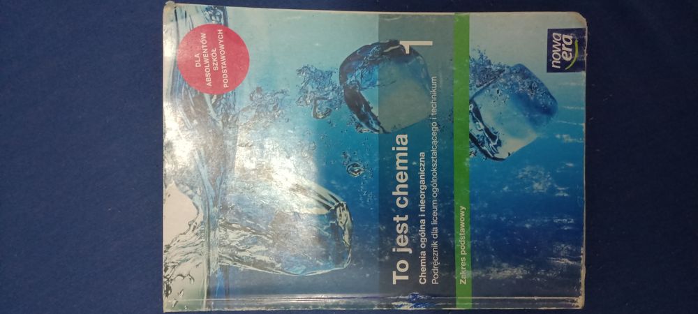 To jest chemia 1 zakres podstawowy