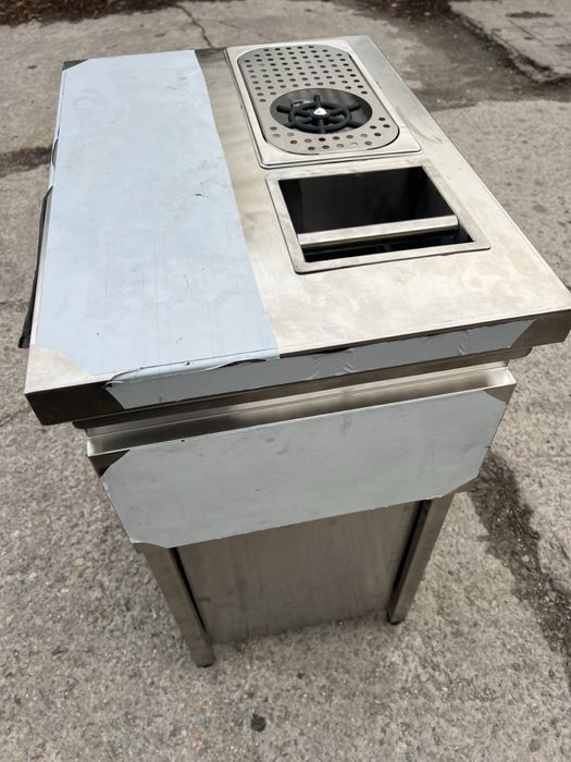 Стол мойка из нержавейки