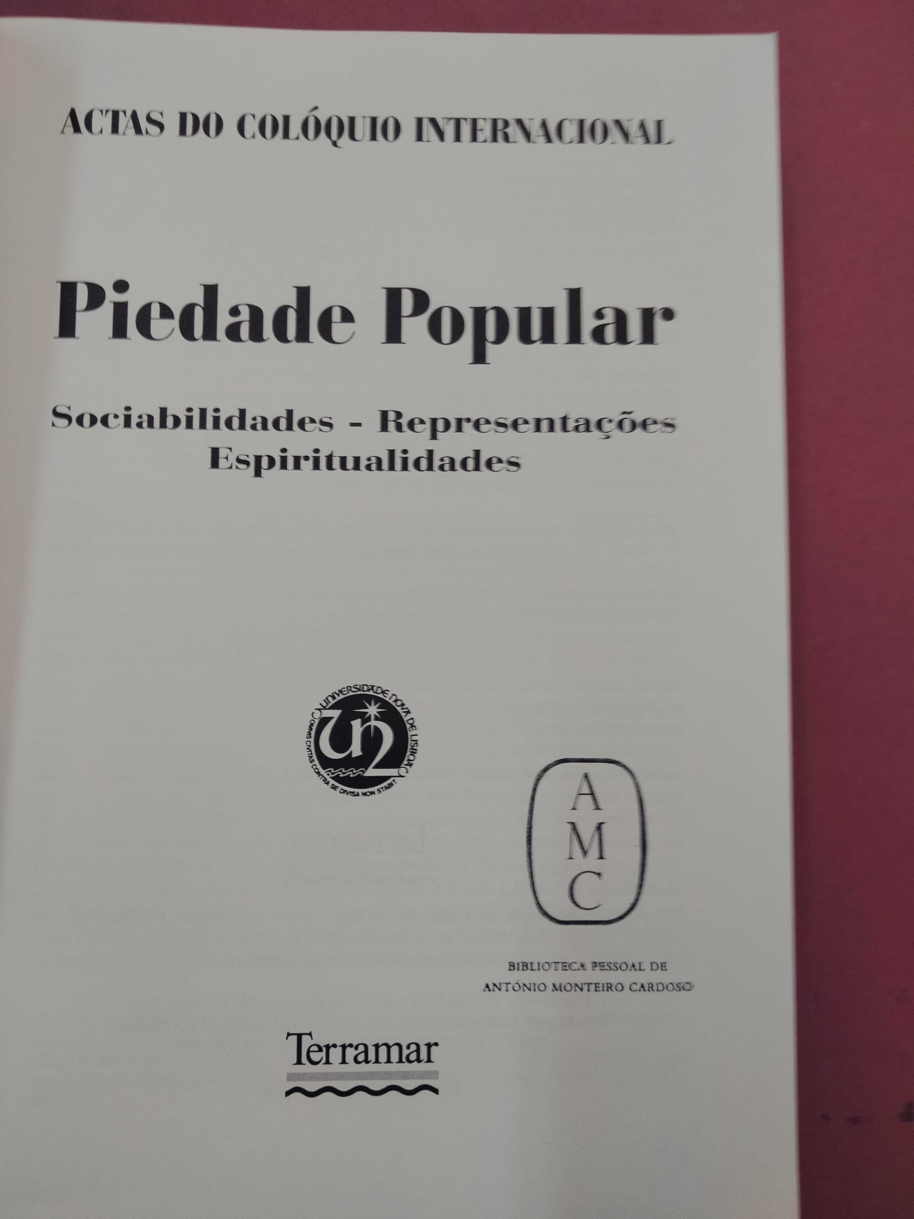 Piedade Popular. Sociabilidades, Representações, Espiritualidades.