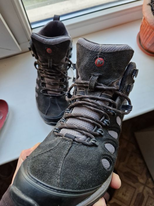 Ботінкі Merrell Gore Tex Vibram гарні шкіра