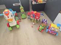 Zestaw Zabawek fisher price, farma, traktor, robot- odbior osobisty