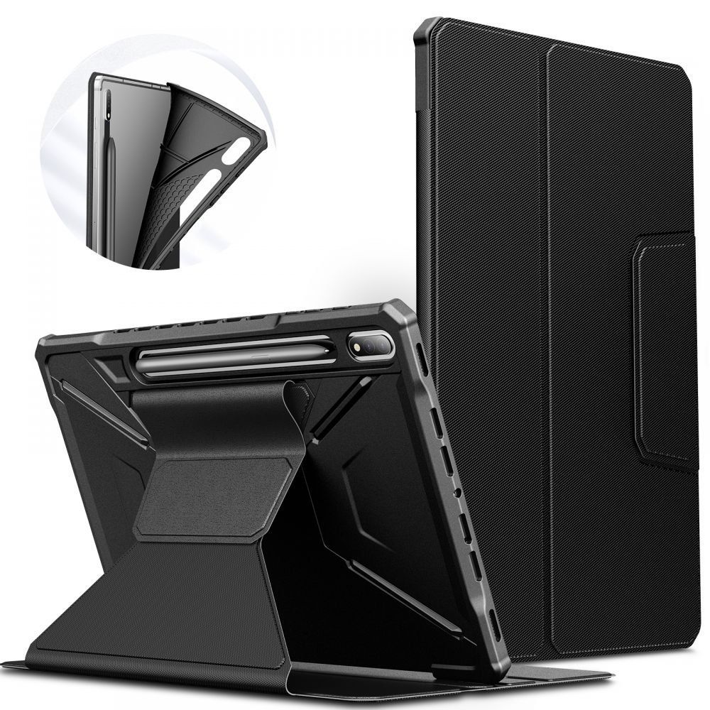 Etui Infiland Multiple Angles Do Galaxy Tab S7 Fe 5G 12.4 Black