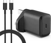 Szybka Ładowarka Samsung 25W Usb-C + Kabel 1 M (Uk Plug)