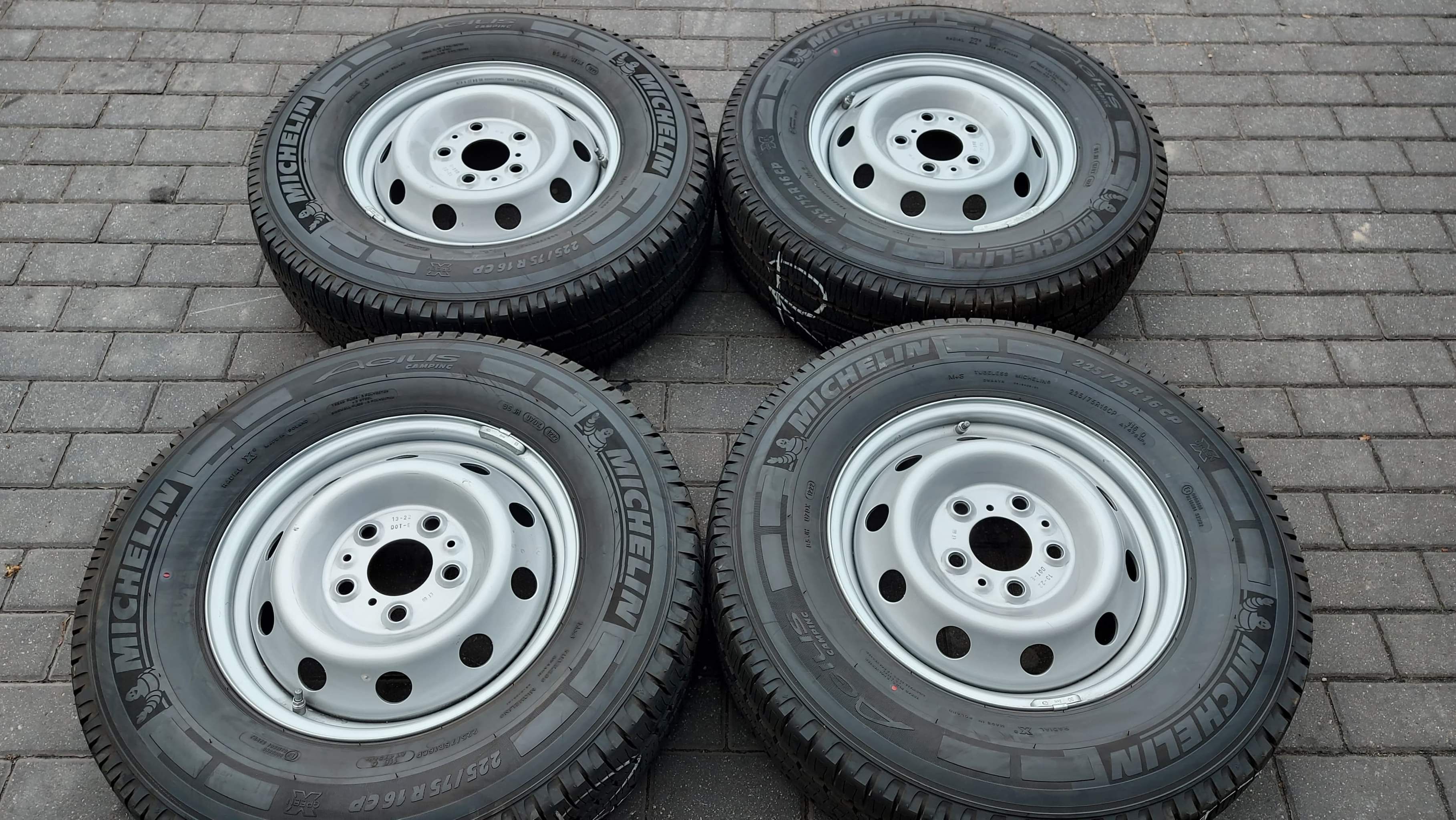 4x Felgi 16 5x130 ET68 Ducato / Jumper / Boxer + TPMS