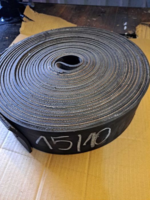 pas transmisyjny gumowy fartuch  szerokość 10cm guma