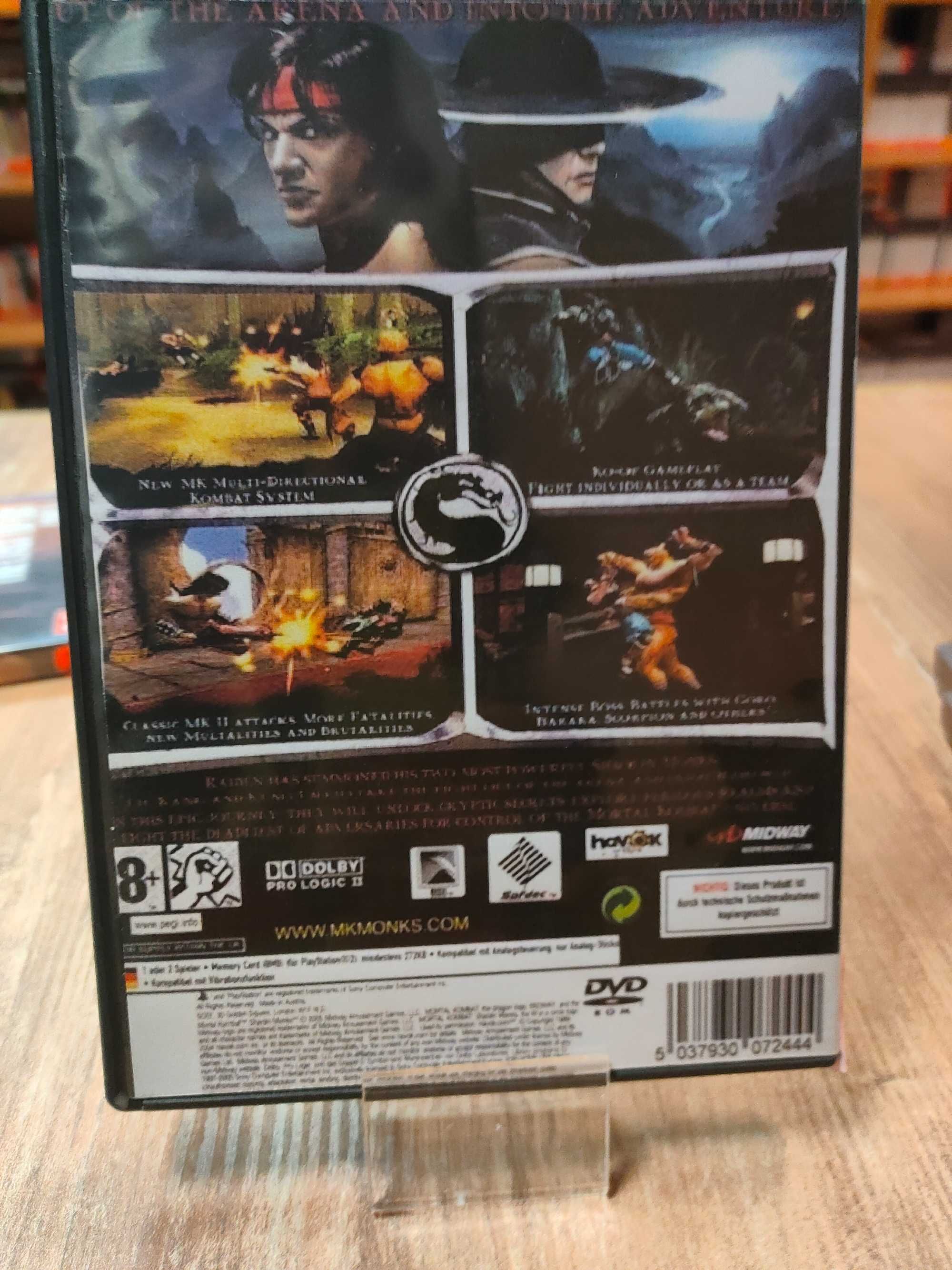 Mortal Kombat: Shaolin Monks PS2, Sklep Wysyłka Wymiana