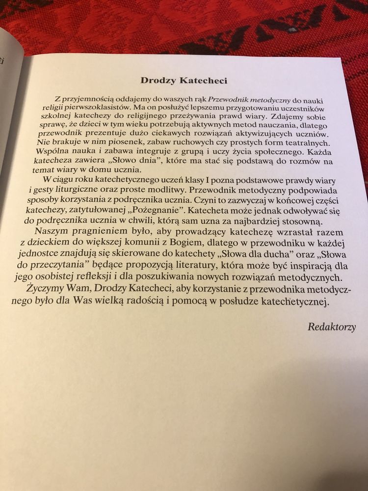 Przewodnik metodyczny Jezus nas kocha 1