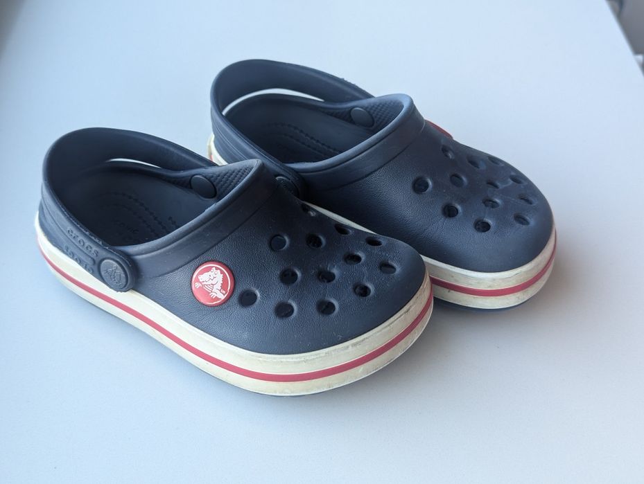 Crocsy dziecięce – granatowe (rozmiar C8)
