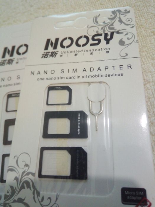 За 5 штук - 70 грн - Nano sim adapter сім адаптер мікро міні