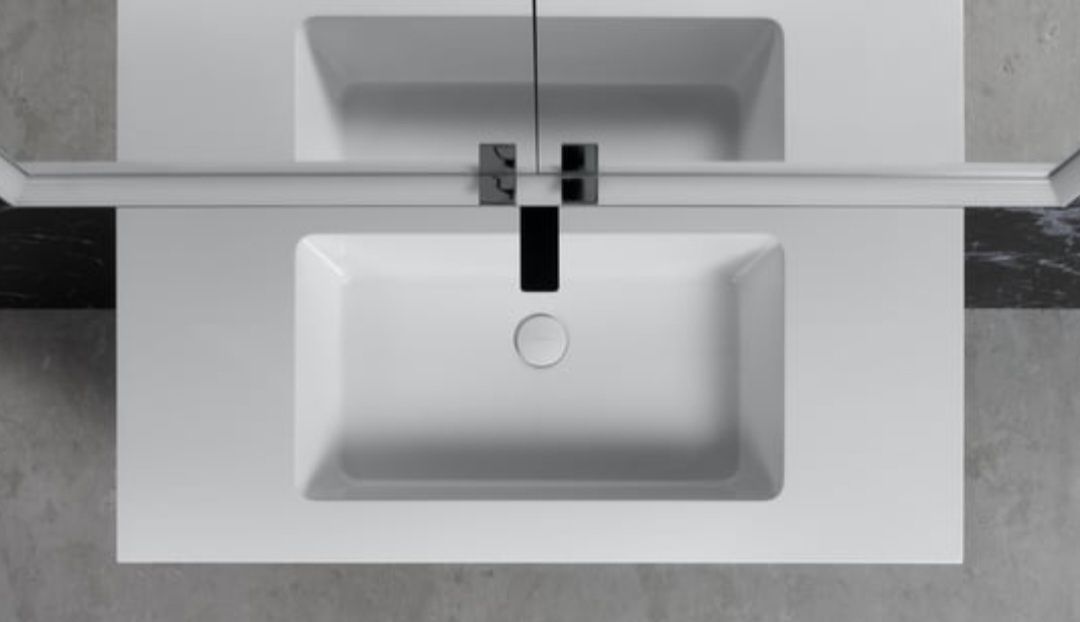 Nowa umywalka 100 cm z blatem
