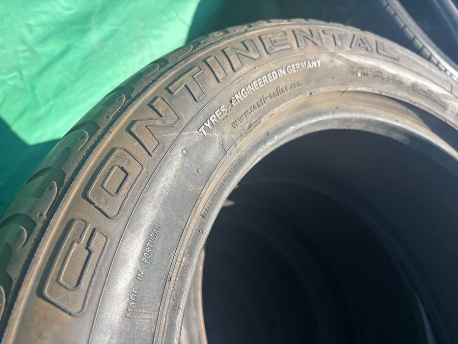 255-50-R20 CONTINENTAL CROSS CONTACT 4штуки летней резины GERMANY 2022