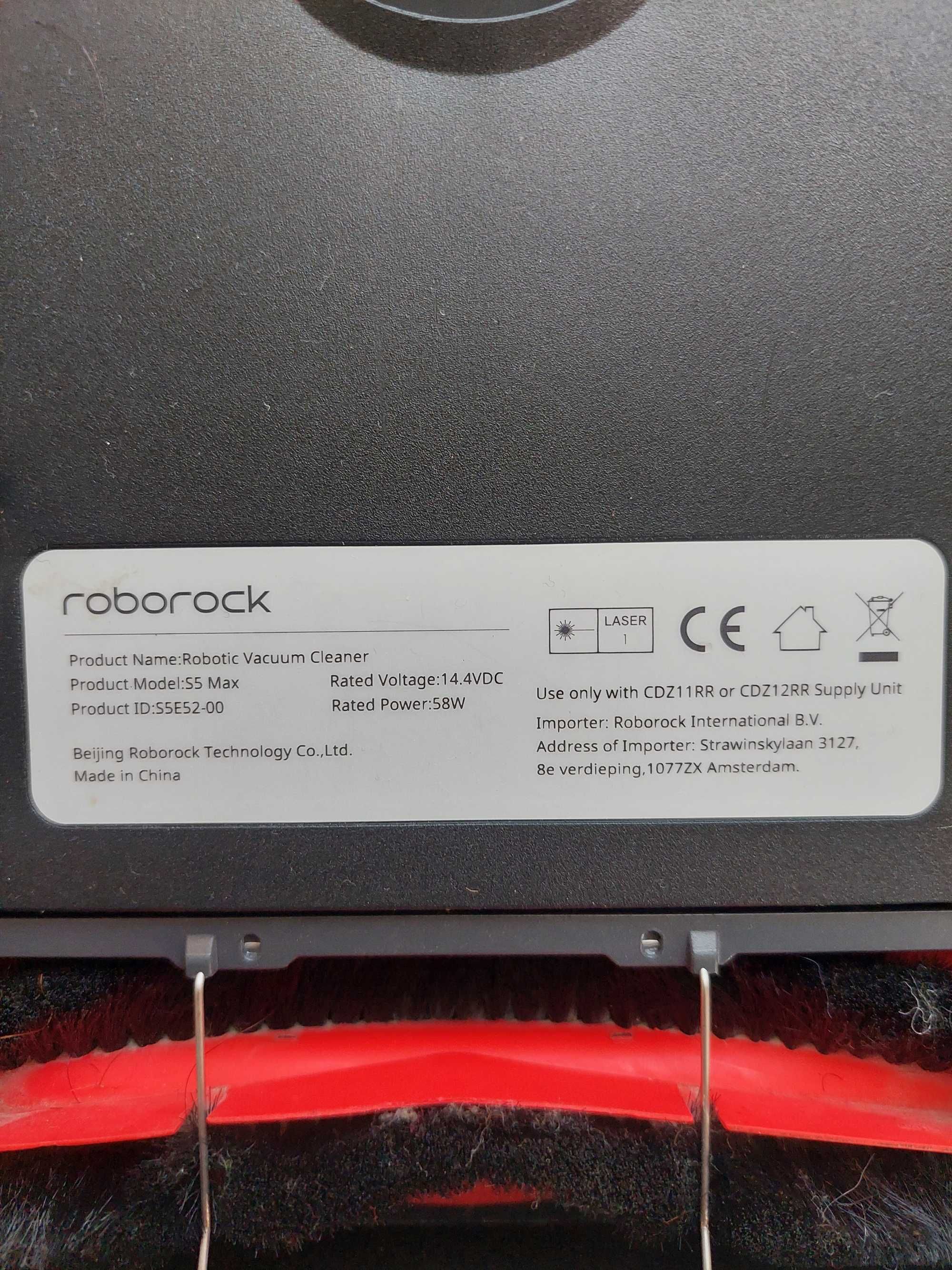 Робот пылесос Xiaomi Roborock Vacuum Cleaner S5 MAX Black