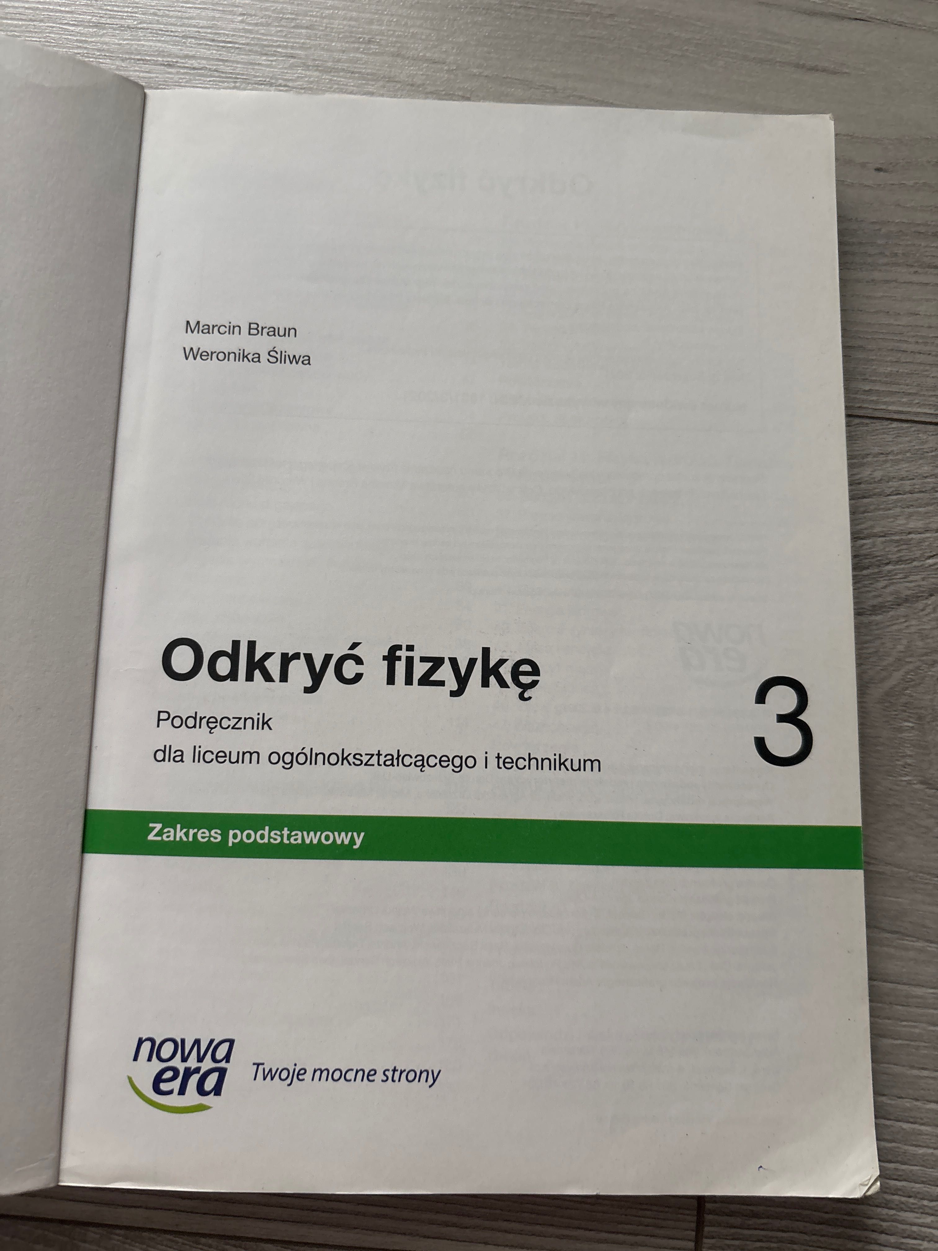 Odkryć fizykę  3 podrecznik