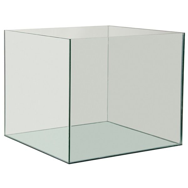Aquário cubo em vidro 25x25x28cm (novo)