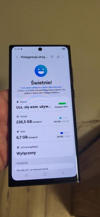 Samsung s22 ultra 256 gb idealny okazja