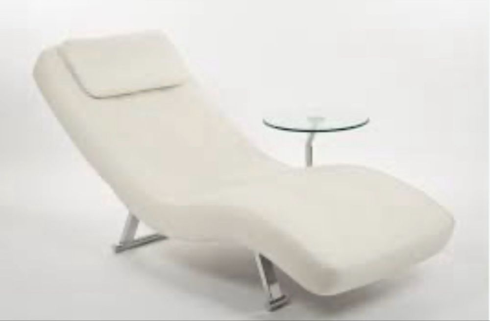 Sofa / divã chaise longue em pele ‼️ baixa de preço