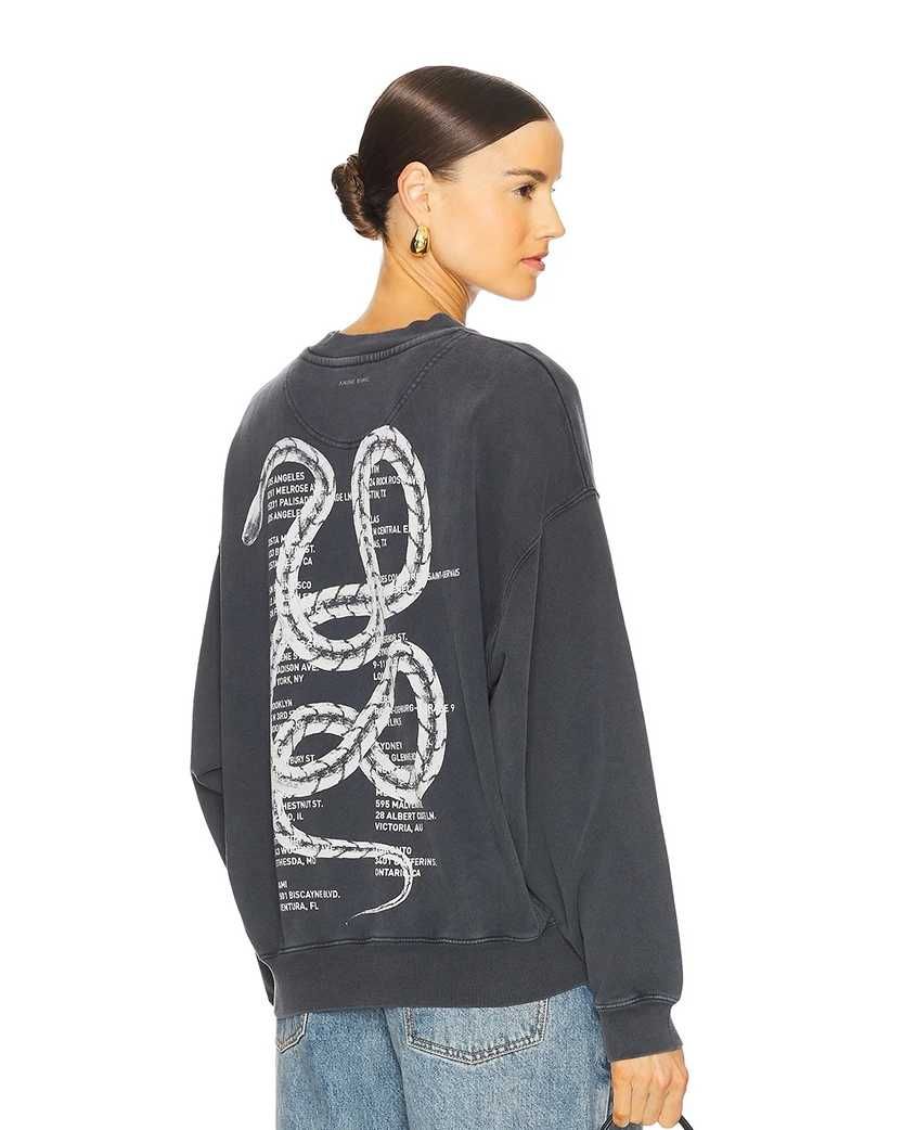 Світшот Anine Bing Jaci Sweatshirt Twisted Snake
