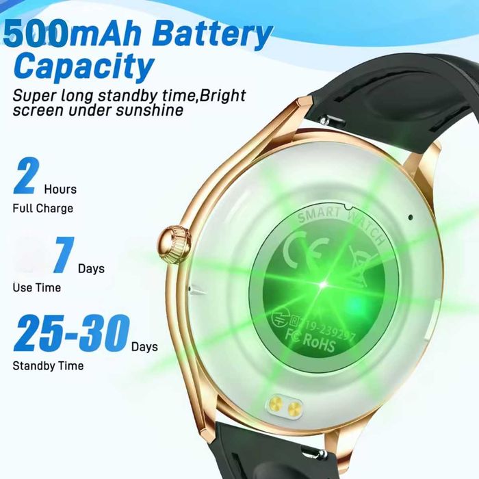 Женские смарт часы. VWAR QS36 ULTRA SLIM. NFC. 3D-меню.