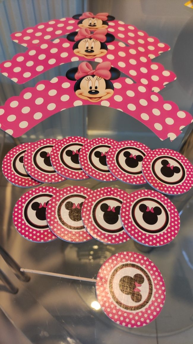 Pickery Myszka Minnie na urodziny przyjęcie topper dla dziecka