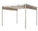 IKEA HAMMARON Pergola, szaro beżowy/ciemny szaro-beżowy, 300x300 cm