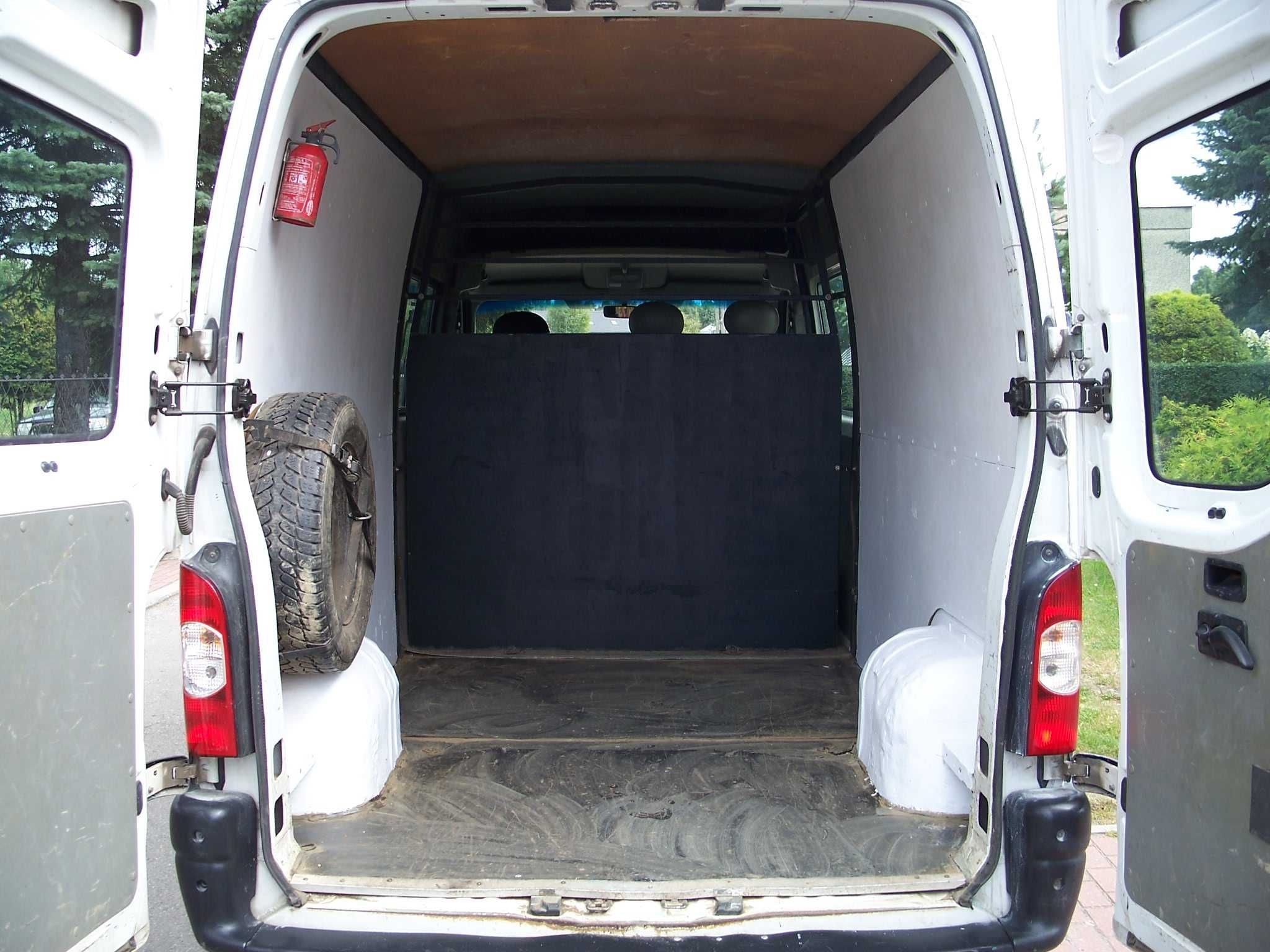 RENAULT MASTER BRYGADÓWKA 6 OSÓB Krajowy 1 właściel Ksiazka serwisowa