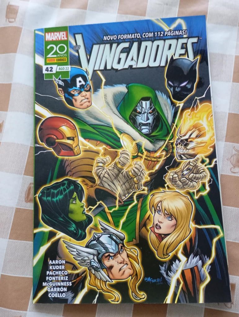 Comics Marvel, formato A4