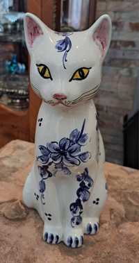 Gato de porcelana Alcobaça