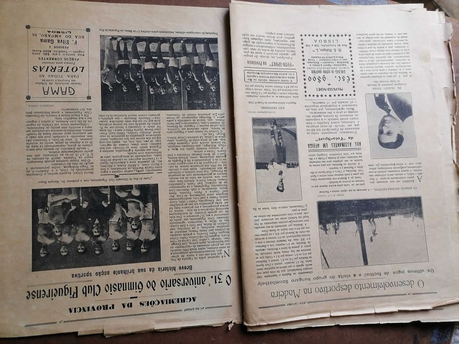 JORGE VIEIRA Símbolo do Sporting  Foto-Sport 1926 LISBOA vs Praga