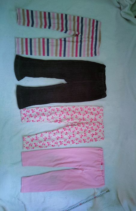 Legginsy + spodnie 98/104