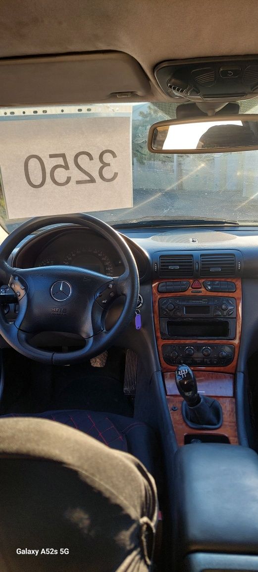 Mercedes C220 CDi 6velocidades ano2001 insp3/2026 sem riscos de pintur