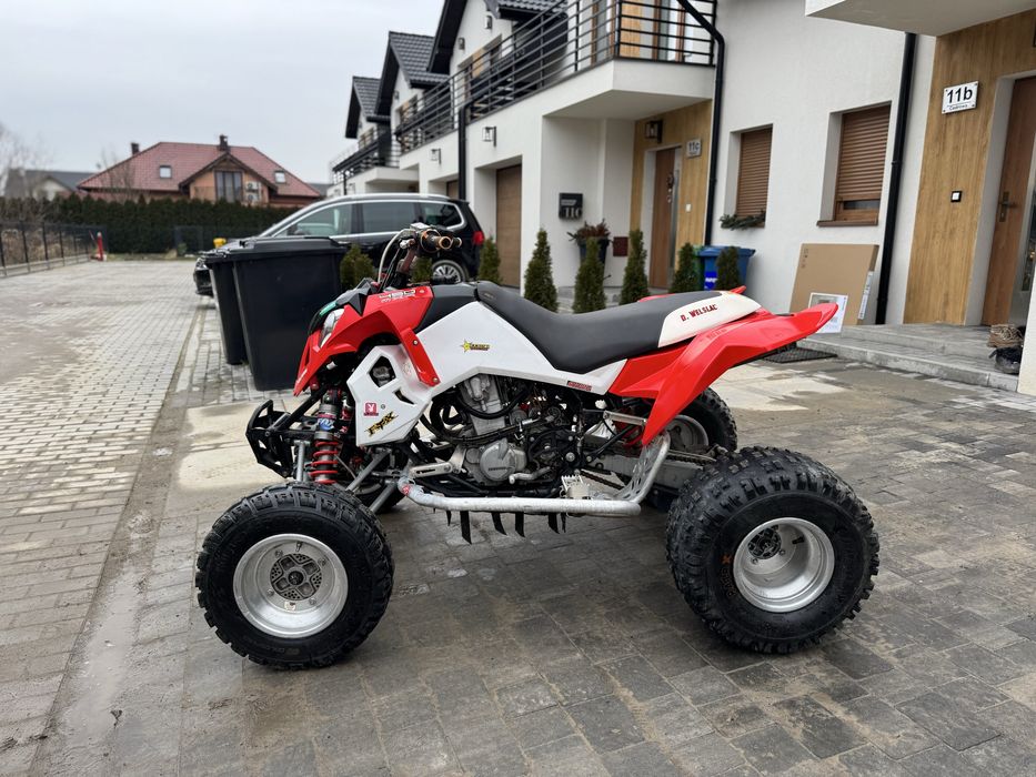Polaris Outlaw 450 MXR Homologacja L7e Yoshimura