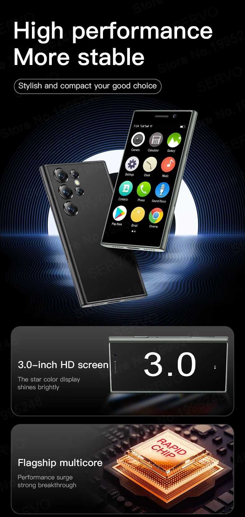 мини смартфон SERVO S24 Mini dual SIM