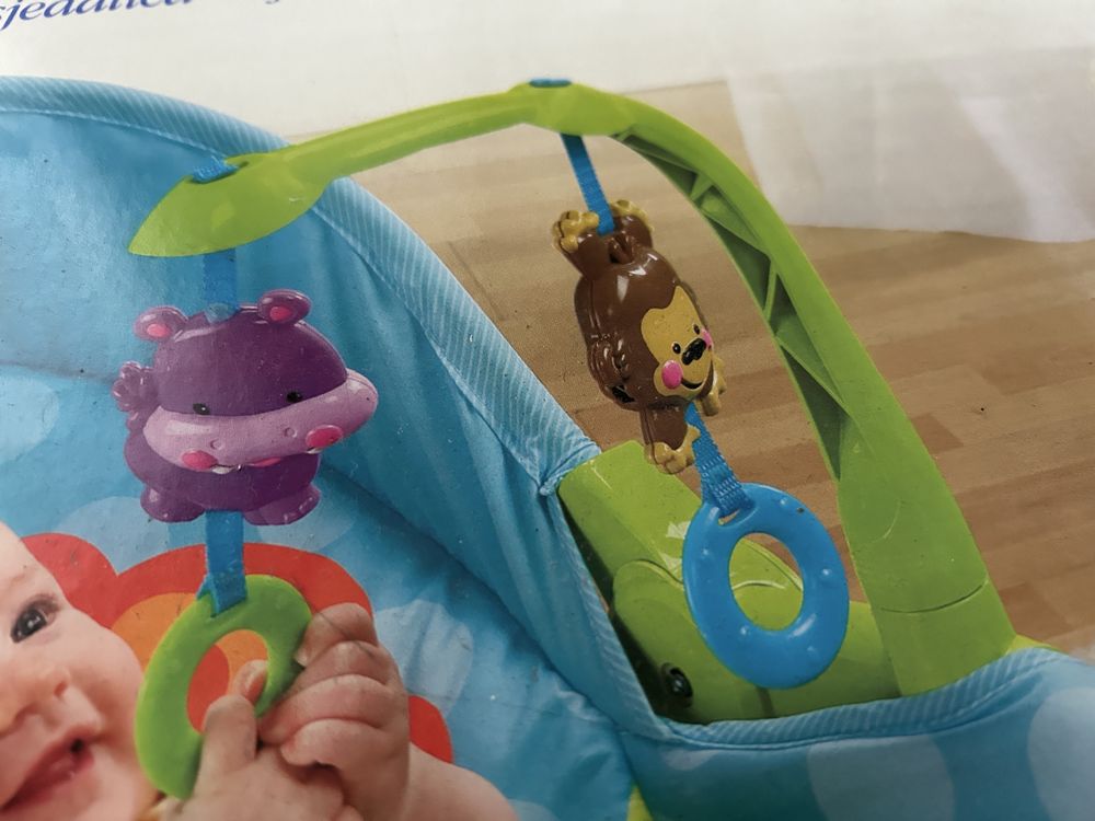 Leżaczek, bujaczek dla dziecka Fisher-Price
