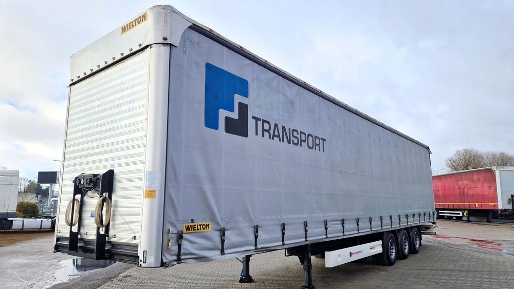 Wielton MEGA FIRANKA MULDA DO STALI 9m  Mega mulda do stali 9m