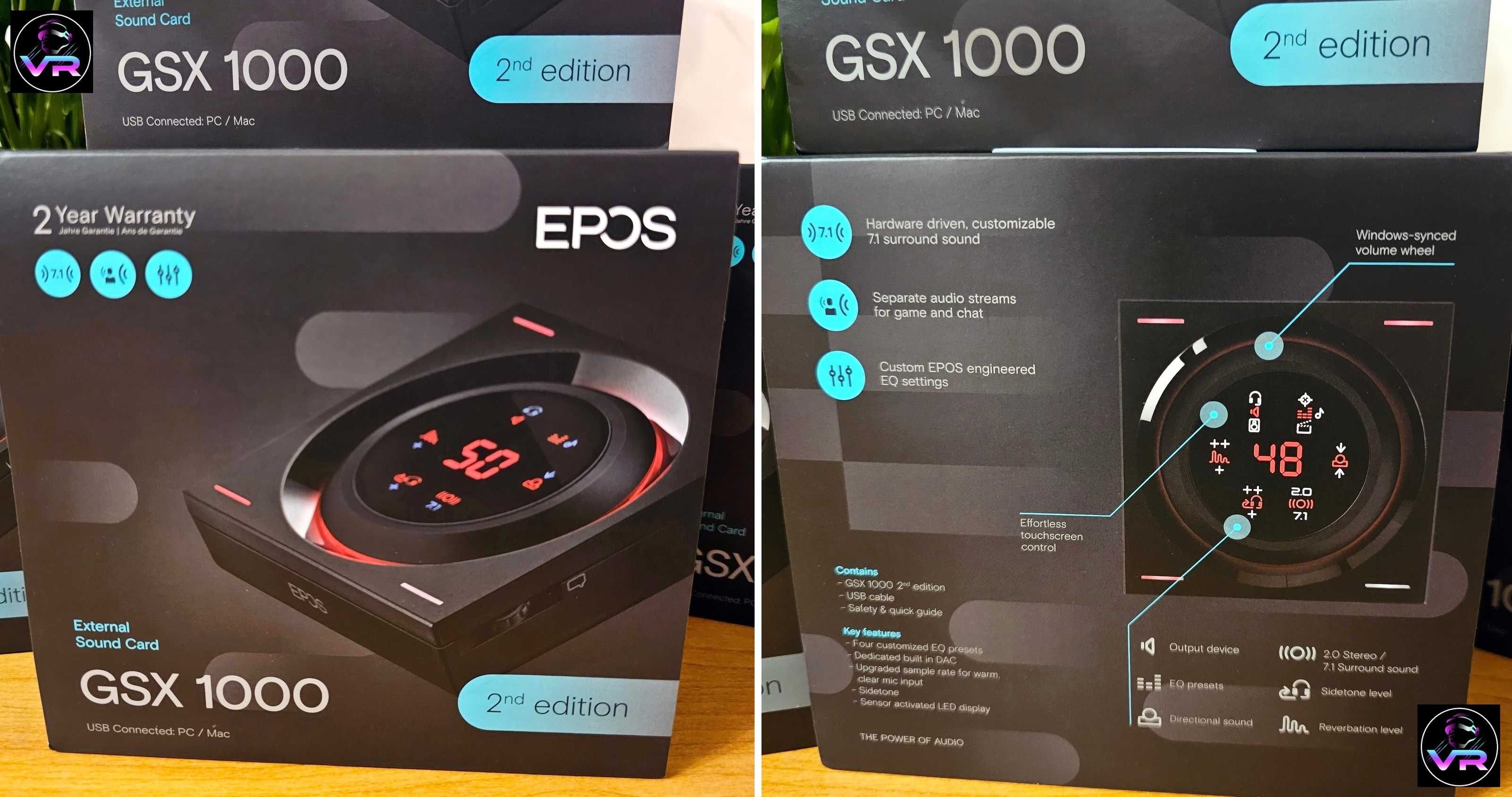 Звукова карта Sennheiser / EPOS GSX 1000 2nd Edition 3D audio 7.1 ЦАП