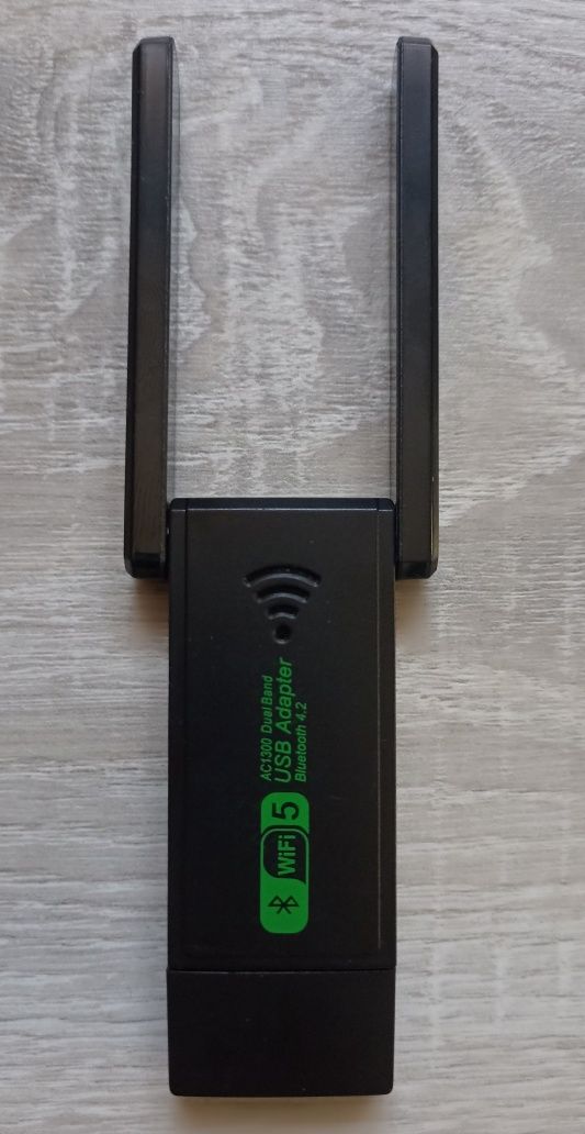 Адаптер Wi-Fi USB 1300 мб/с + Bluetooth 4.2
Відправка в день замовленн